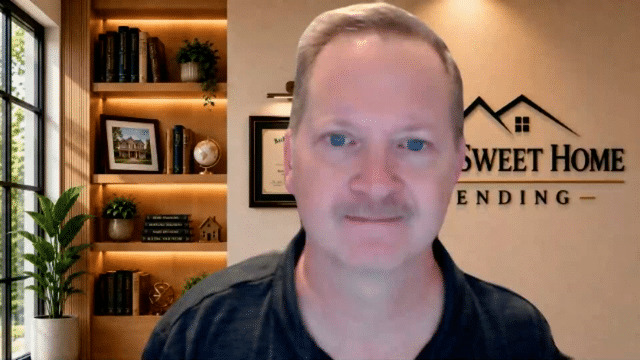 Mortgage broker recording a personalized rate inquiry video